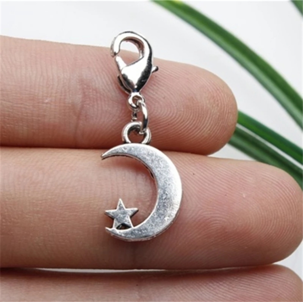 clip on gun handgun revolver charms planner dreadlocks bead